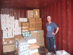 another container for South Africa